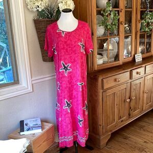 Dee❤️Dee’s Short Sleeve Maxi Dress Size Large